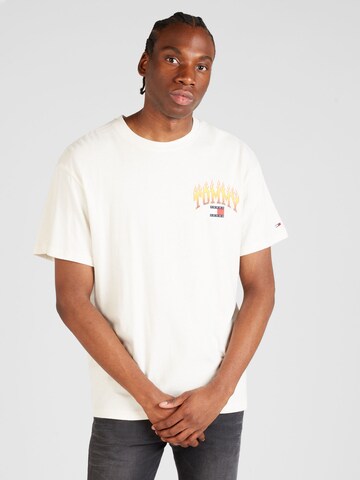Tommy Jeans T-Shirt in Weiß: Vorderseite
