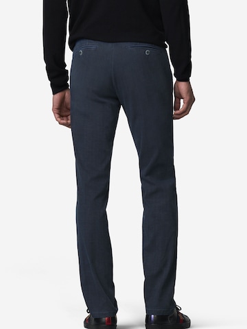 MEYER Regular Chinohose 'Rio' in Blau