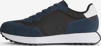 Calvin Klein Baskets basses en bleu nuit / noir, Vue avec produit