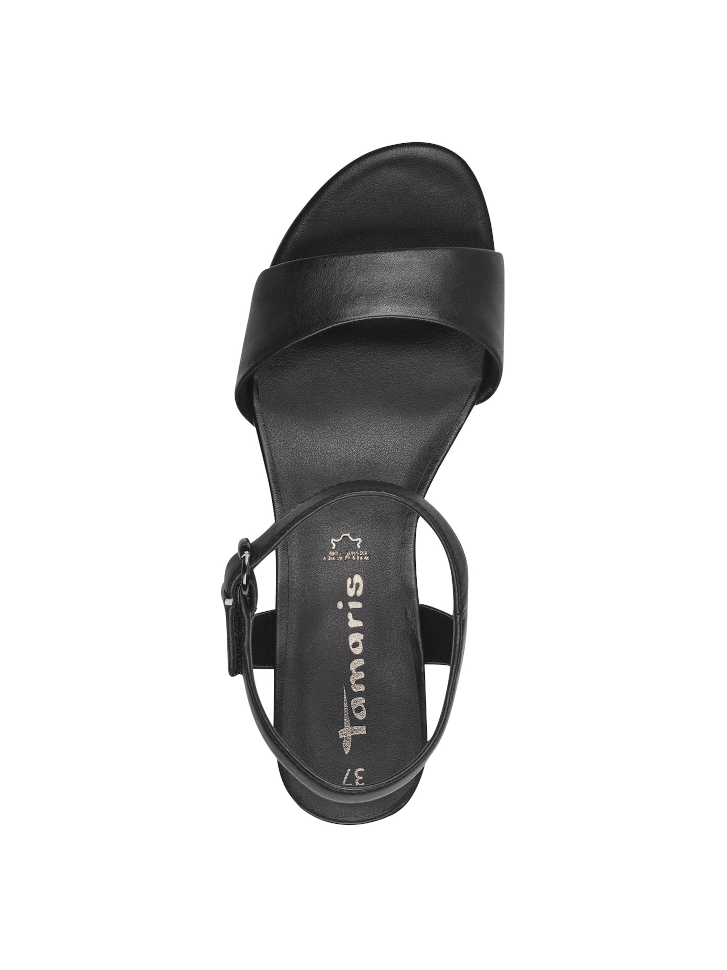 Tamaris Sandalen met riem in Zwart