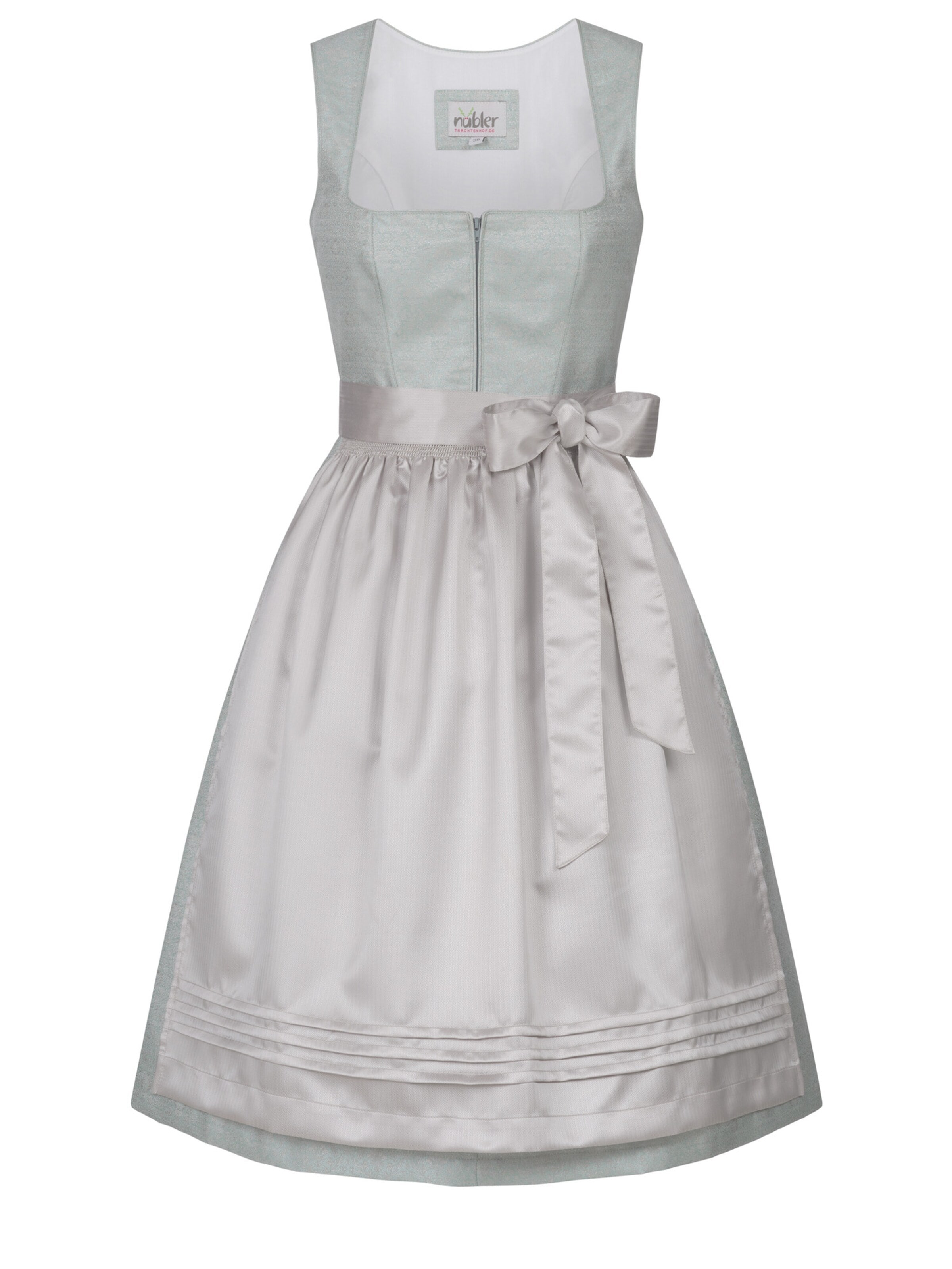 Trachtenhof Nübler Dirndl 'Midi Dirndl Giselle'‌‌ in Grün: Vorderseite