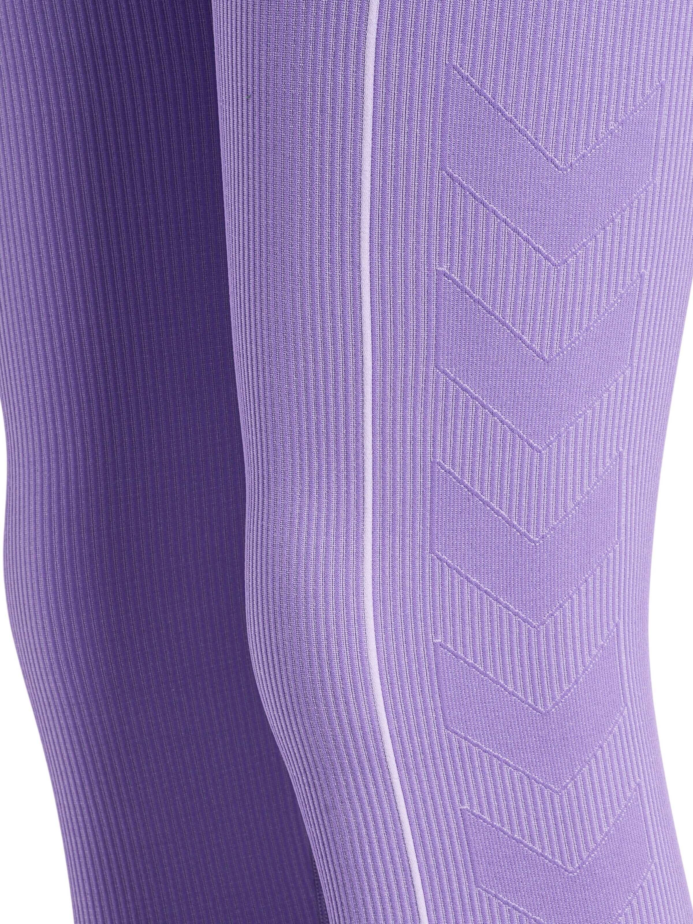 Hummel Skinny Workout Pants 'Christel' in Purple