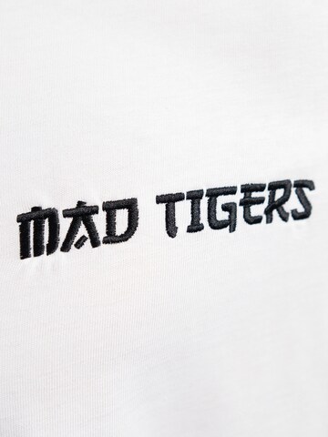 MAD TIGERS Shirt 'Creative Studios' in White