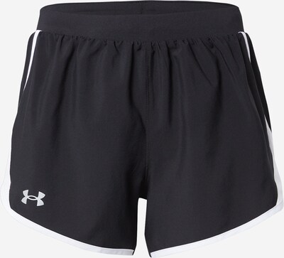 UNDER ARMOUR سروال رياضي بـ أسود / أبيض, عرض المنتج