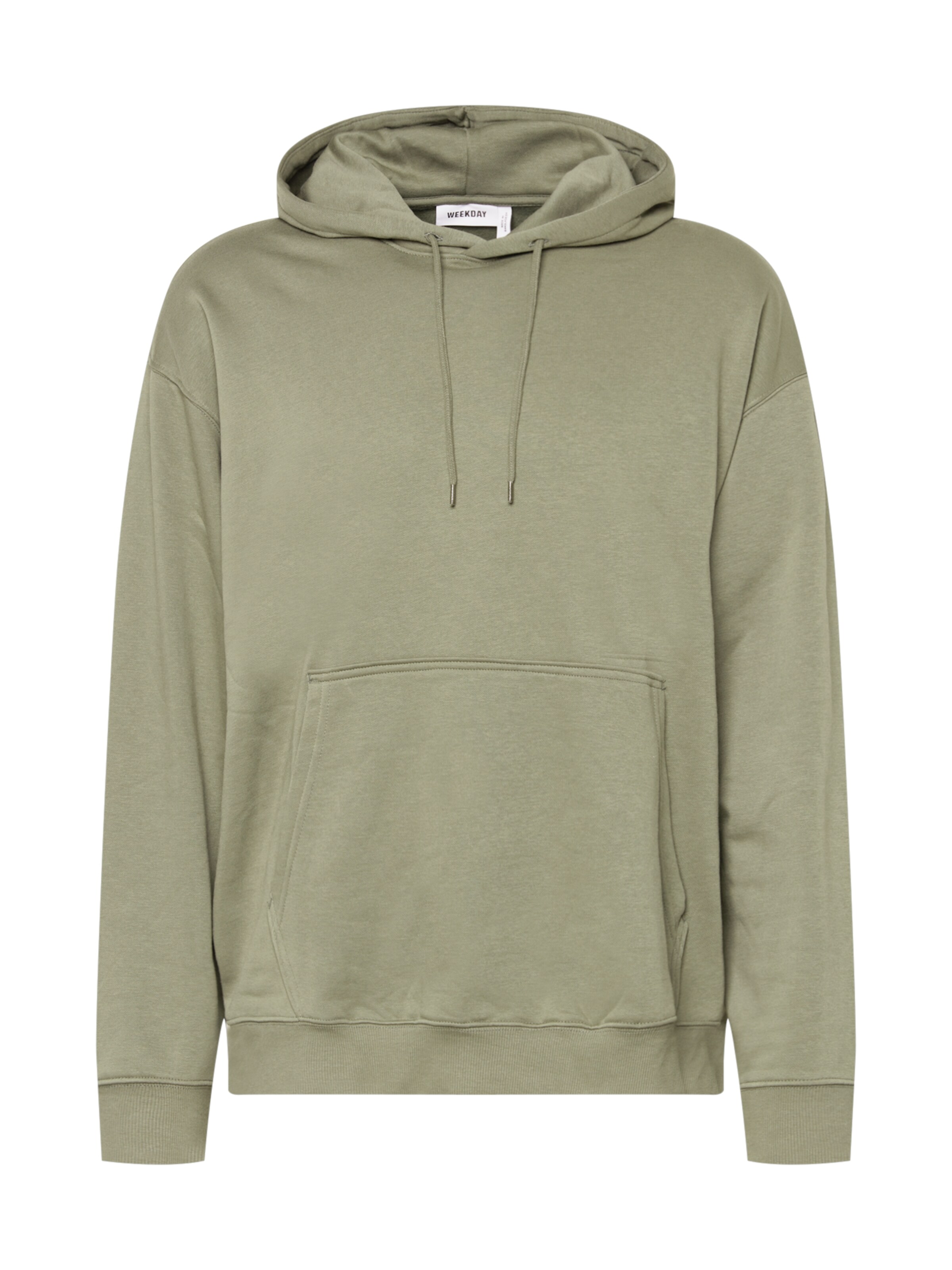 Männer Sweat WEEKDAY Sweatshirt in Khaki - JY45895 Männer Sweat WEEKDAY Sweatshirt in Khaki - JY45895