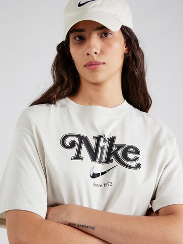 Nike Sportswear Oversize tričko - Sivá