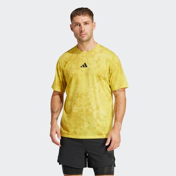ADIDAS PERFORMANCE Performance shirt 'POWER' in Yellow: front