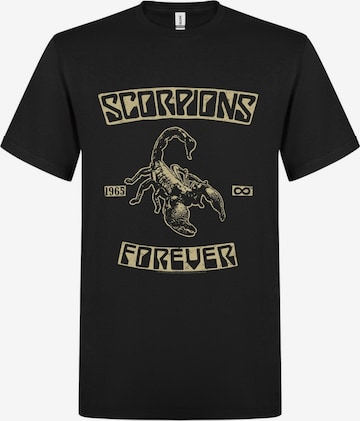 T-Shirt 'Scorpions Forever T-Shirt' Scorpions en noir : devant