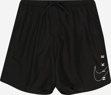 Nike Swim Sportzwembroek in Zwart: voorkant