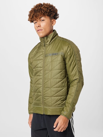 ADIDAS TERREX Outdoor jacket in Green: front