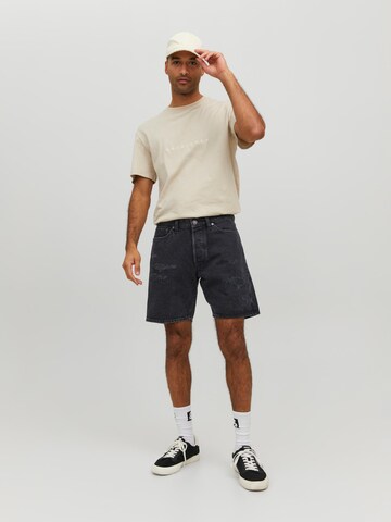 JACK & JONES Regular Jeans 'Chris' in Black