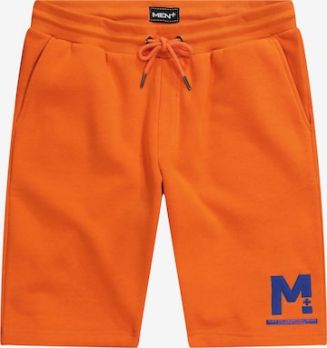 Men Plus Regular Sportbroek in Oranje: voorkant