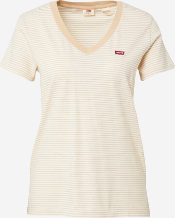 LEVI'S ® Футболка 'Perfect Vneck' в Оранжевый: спереди