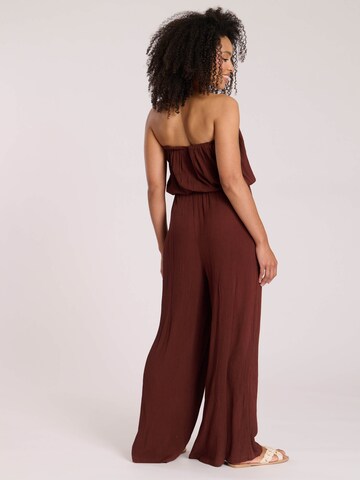 South Beach Jumpsuit i brun
