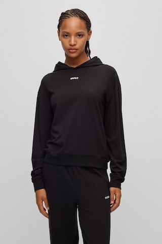 HUGO Sweatshirt 'Shuffle' in Black: front