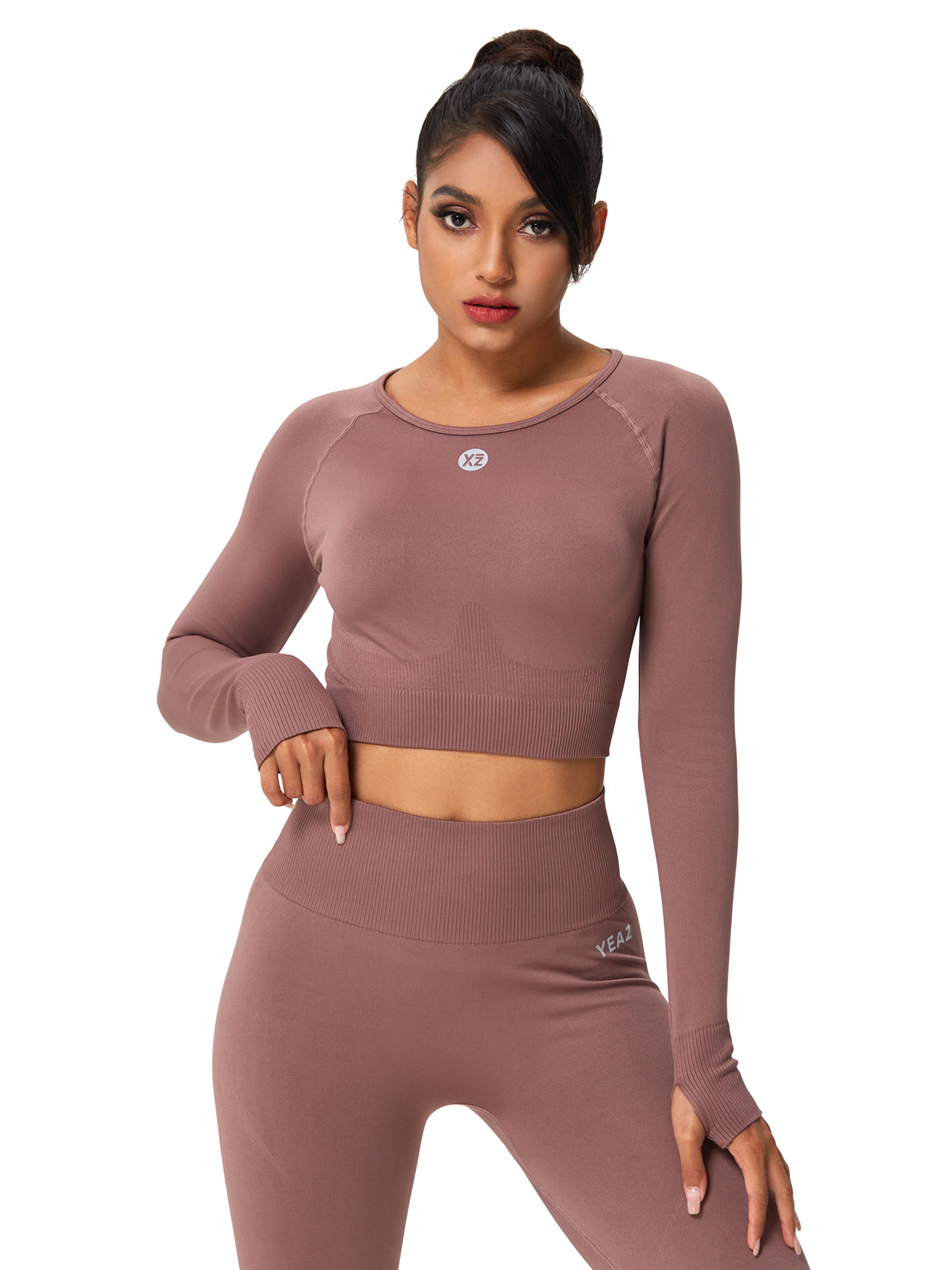 YEAZ Funkčné tričko 'Legend' - Béžová: predná strana