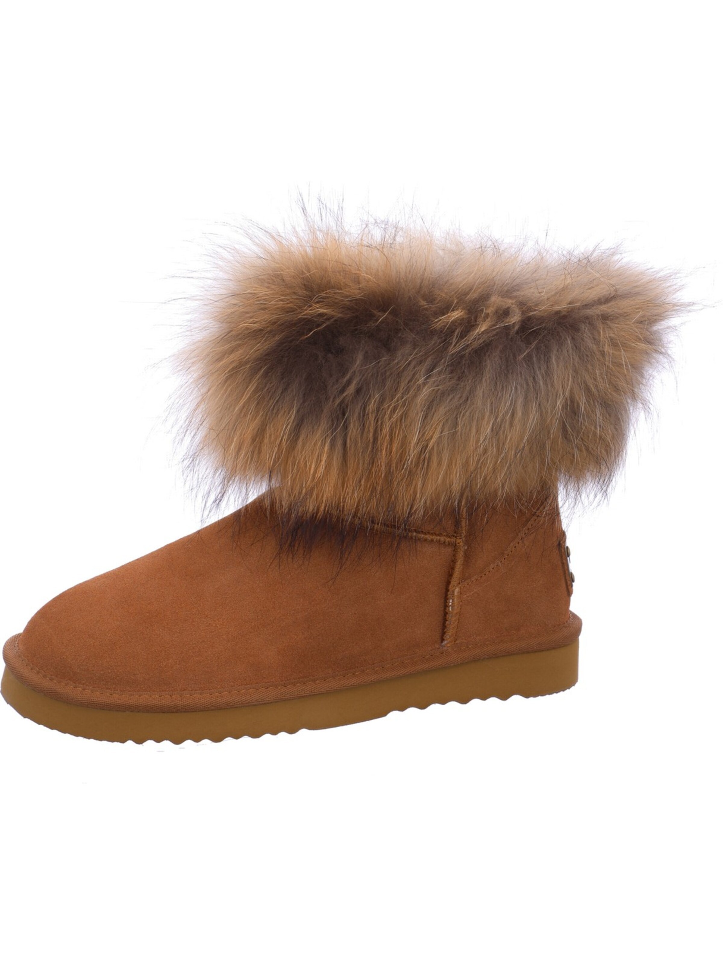 OOG Ankle Boots in Brown: front