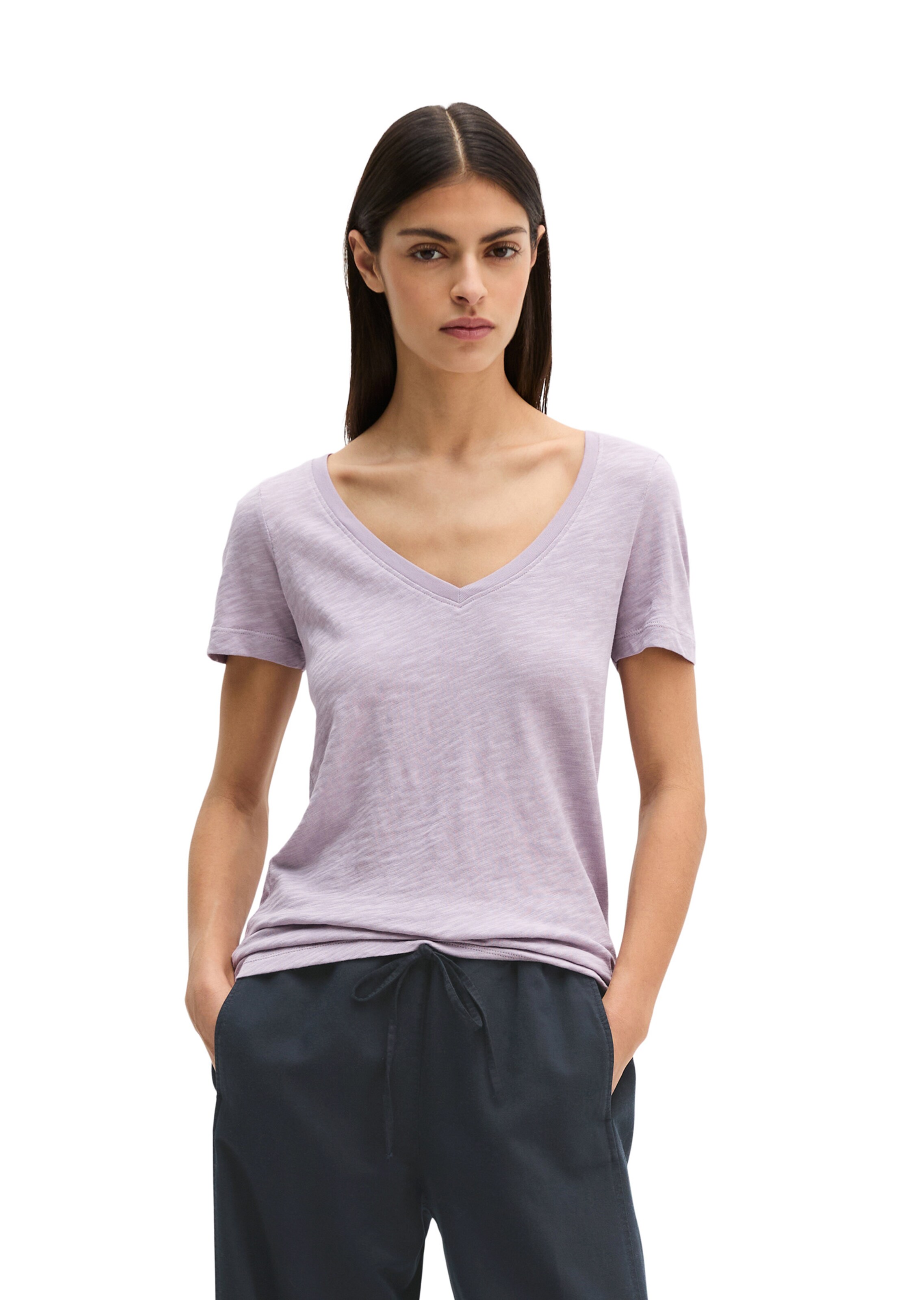 Marc O'Polo Shirt in Purple: front