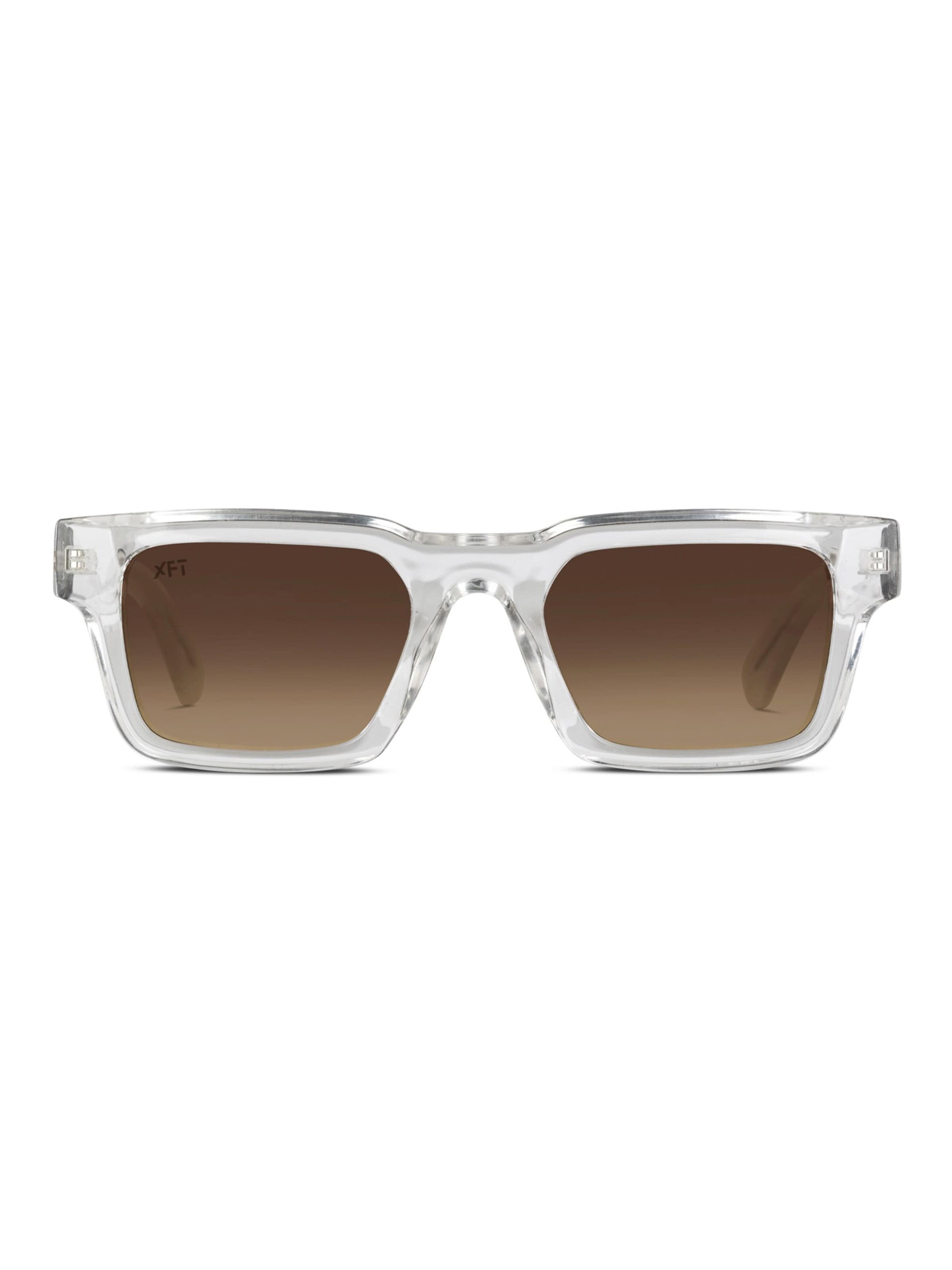 X Frame Therapy Sonnenbrille 'Clearfinity Sun' in Braun