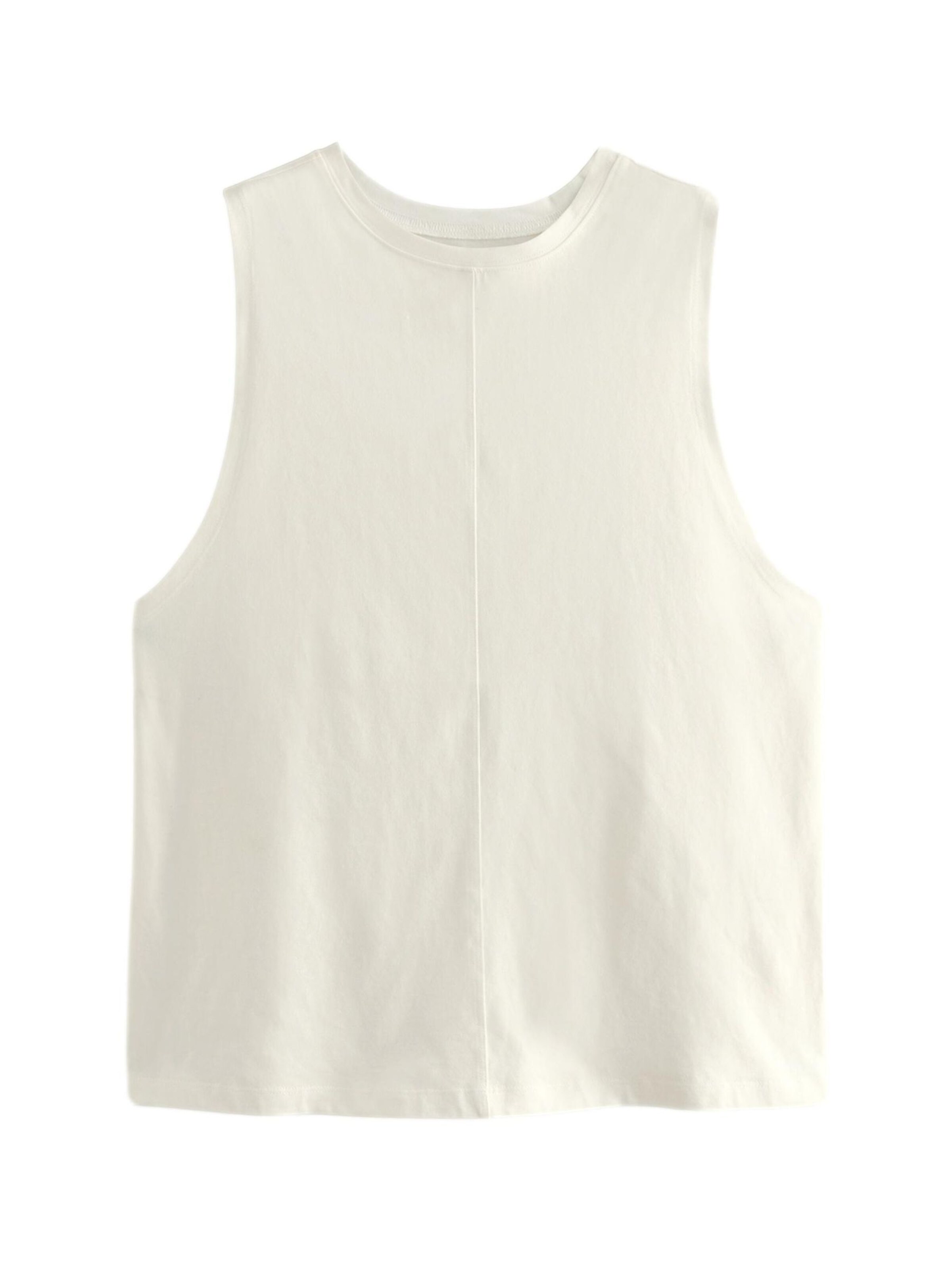 Next Športový top - Biela: predná strana