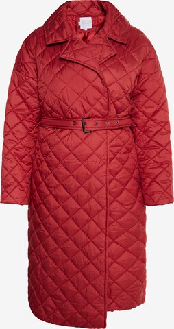 Usha Демисезонное пальто в Красный: спереди