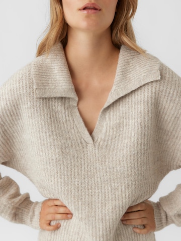 VERO MODA Strikkekjole 'Filene' i beige