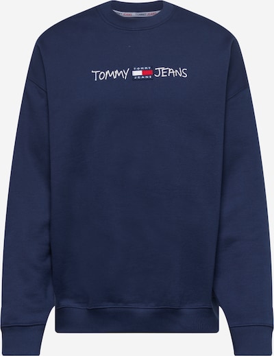 Tommy Jeans Sweatshirt in navy / rot / weiß, Produktansicht