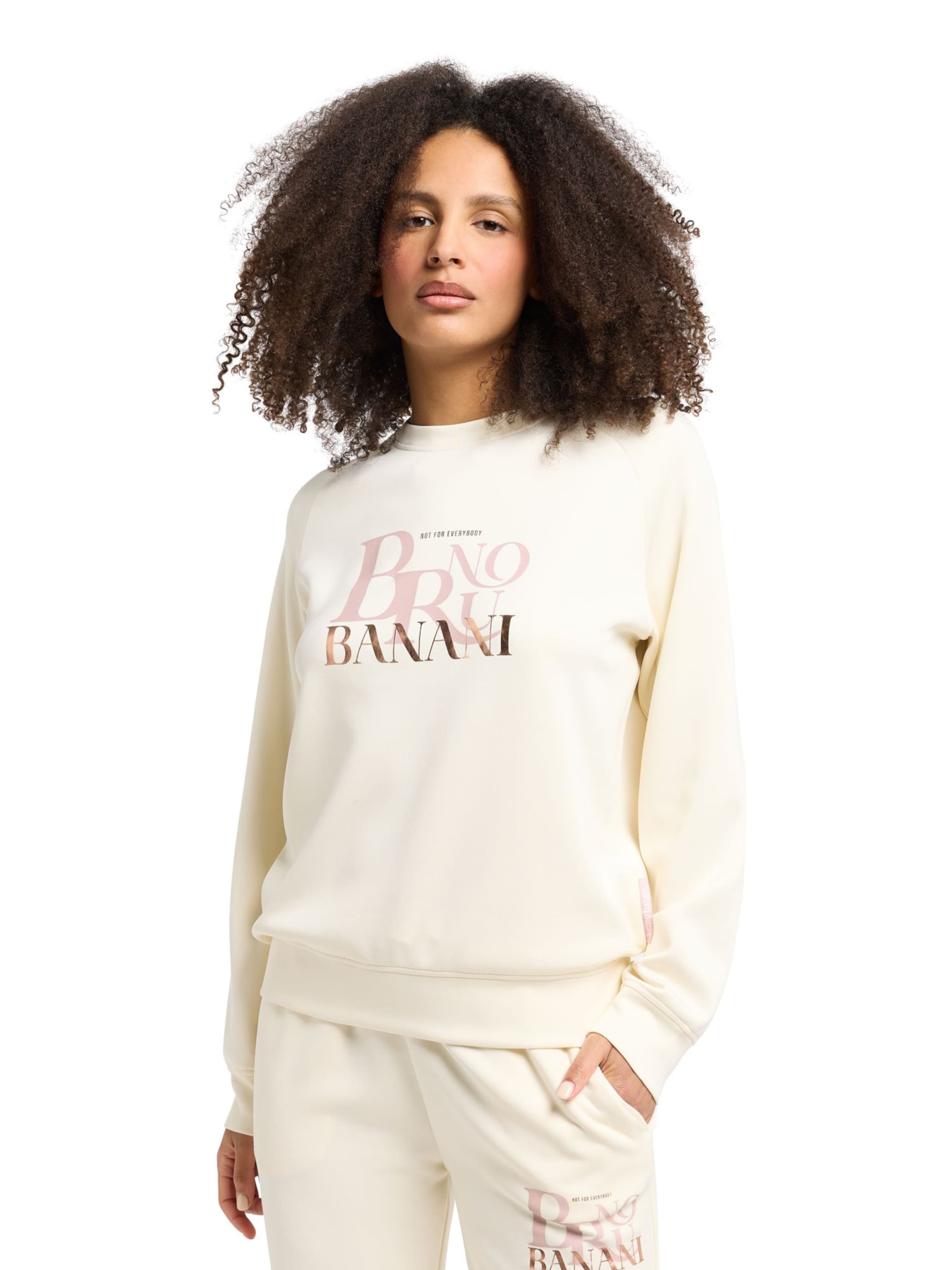 Sweat-shirt 'Giles' Bruno Banani en beige : devant