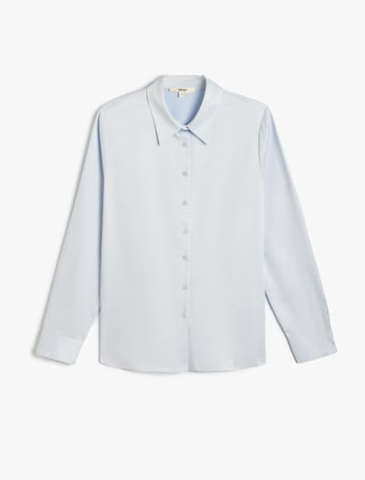 Koton Bluse in hellblau, Produktansicht