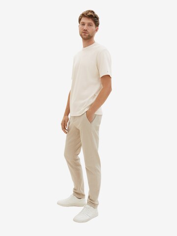 Slimfit Pantaloni chino di TOM TAILOR in beige