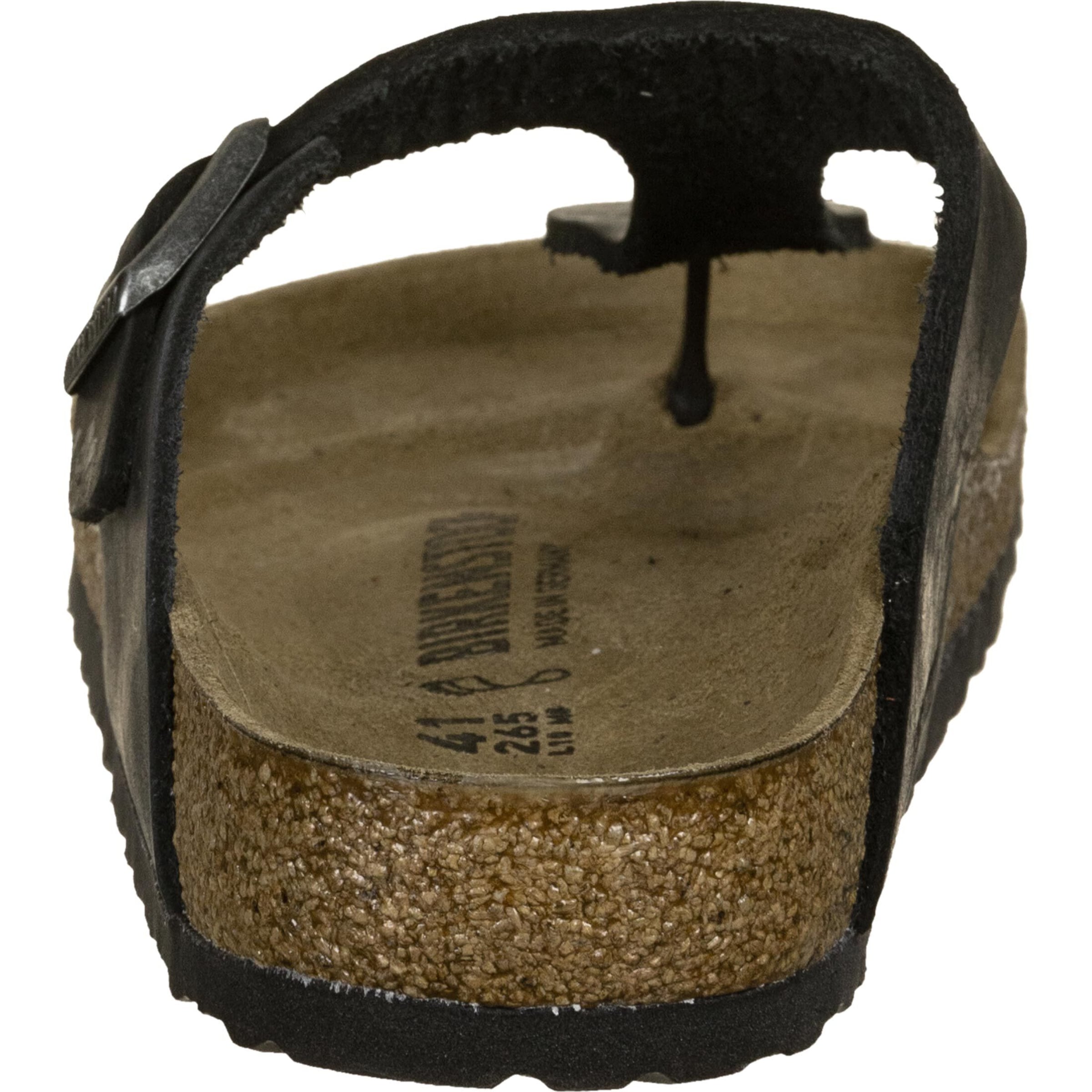 BIRKENSTOCK Klipklappere 'Gizeh' i sort
