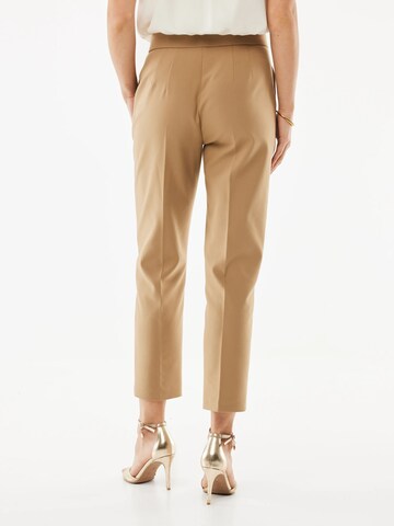 Effilé Pantalon à plis 'Cosmea' MEXX en beige