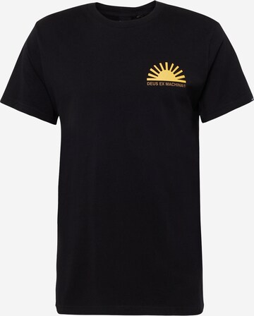 DEUS EX MACHINA Tričko 'Sunflare' – černá: přední strana