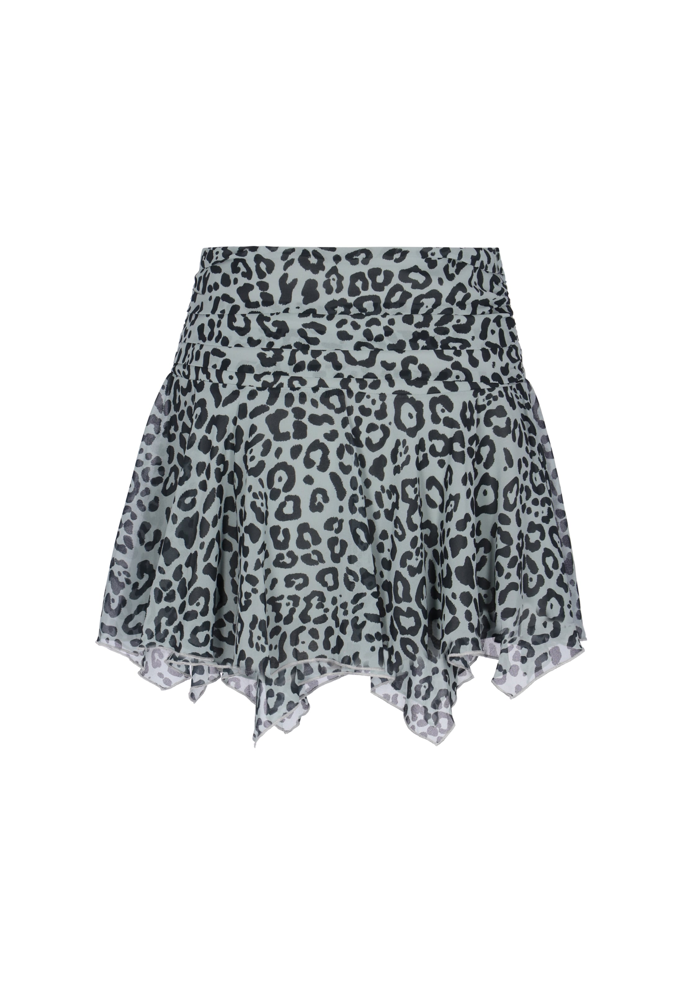 faina - Saia 'Festive' em preto: frente