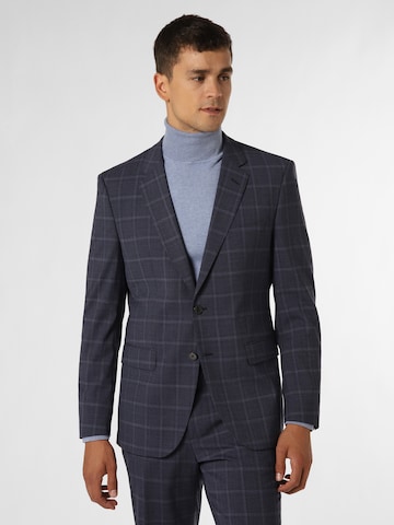 BOSS Black Regular Fit Sakko 'Jasper' in Blau: predná strana