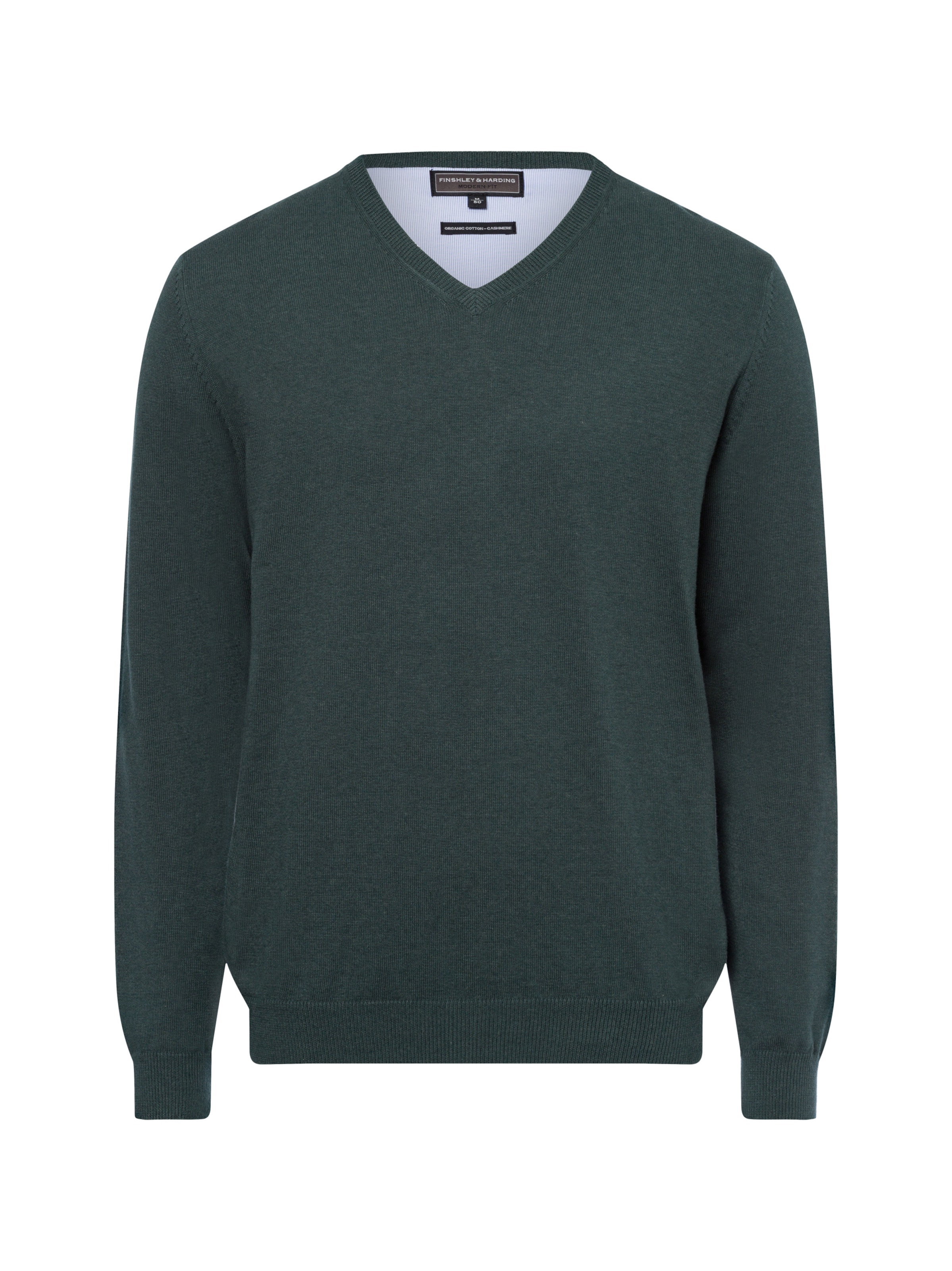 Finshley & Harding Pullover in Grün: Vorderseite