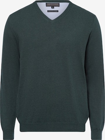 Pull-over Finshley & Harding en vert : devant