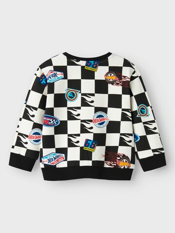 NAME IT Свитшот 'NMMDREWY HOTWHEELS' в Черный