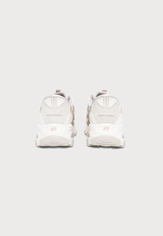 SKECHERS Slip-on 'D LITES-VINTAGE HAZE' in Wit