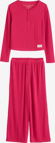 Next Pajamas in Red: front