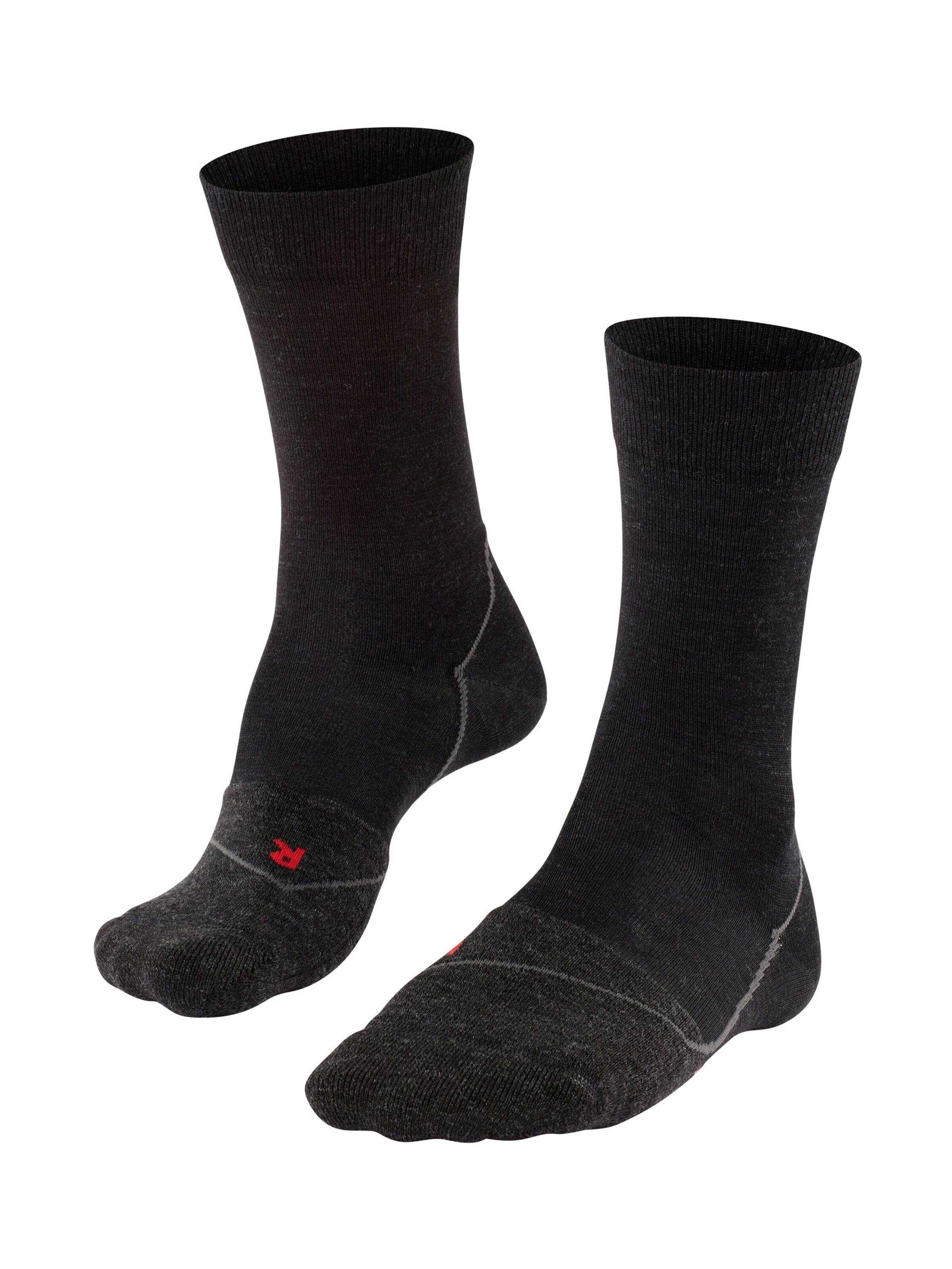 FALKE Athletic Socks 'BC Warm Comfort' in Black: front