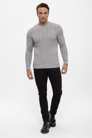 Pull-over Felix Hardy en gris