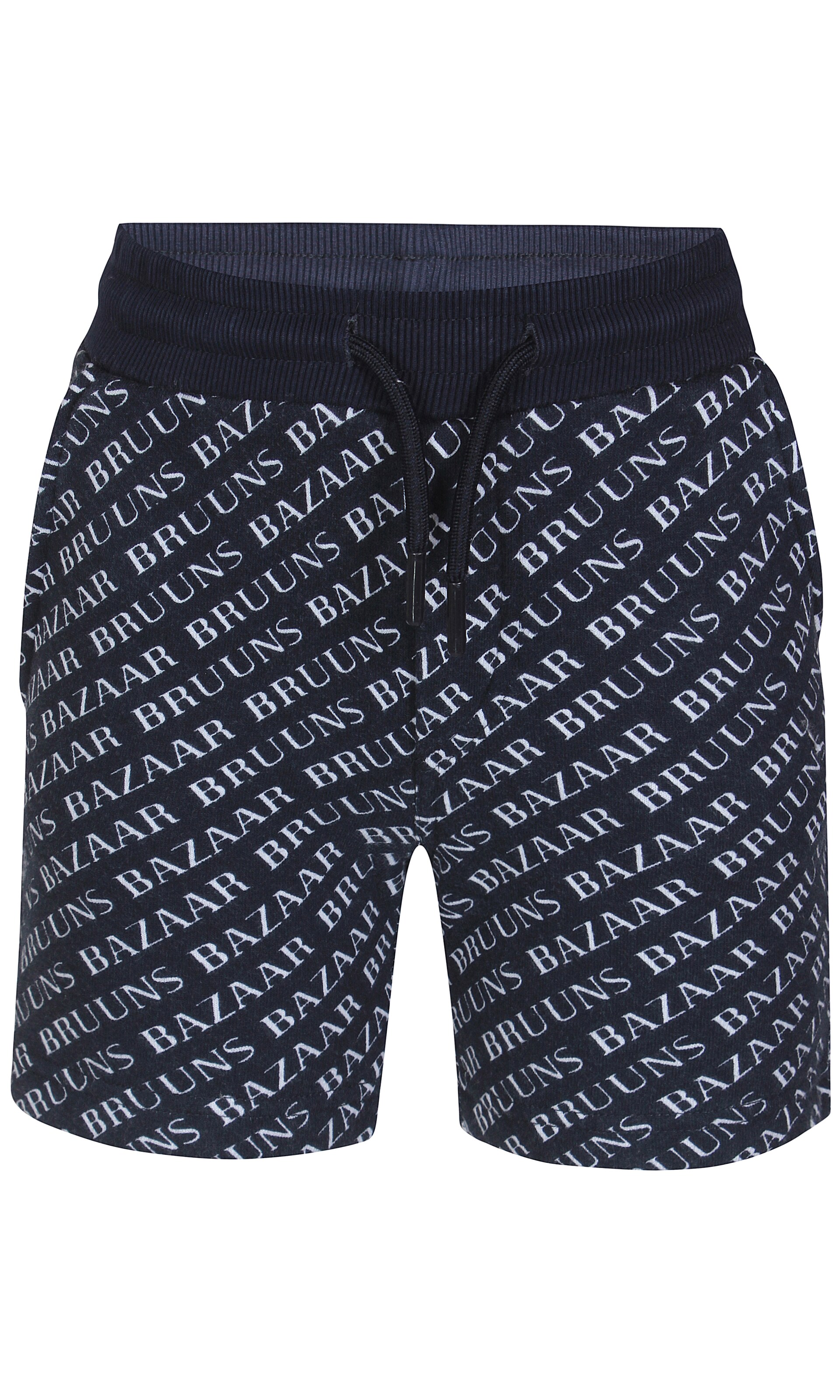 Regular Pantaloni de la Bruuns Bazaar Kids pe albastru: față