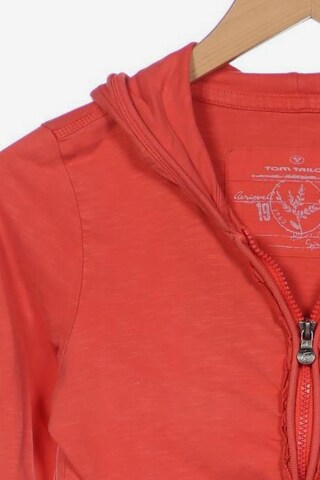 TOM TAILOR Sweatshirt & Zip-Up Hoodie in XS in Red