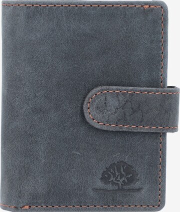 GREENBURRY Wallet in Blue: front