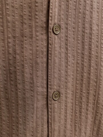 Fit confort Chemise 'JJETyson' JACK & JONES en marron