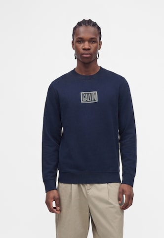 Calvin Klein Jeans Sweatshirt in Blau: Vorderseite