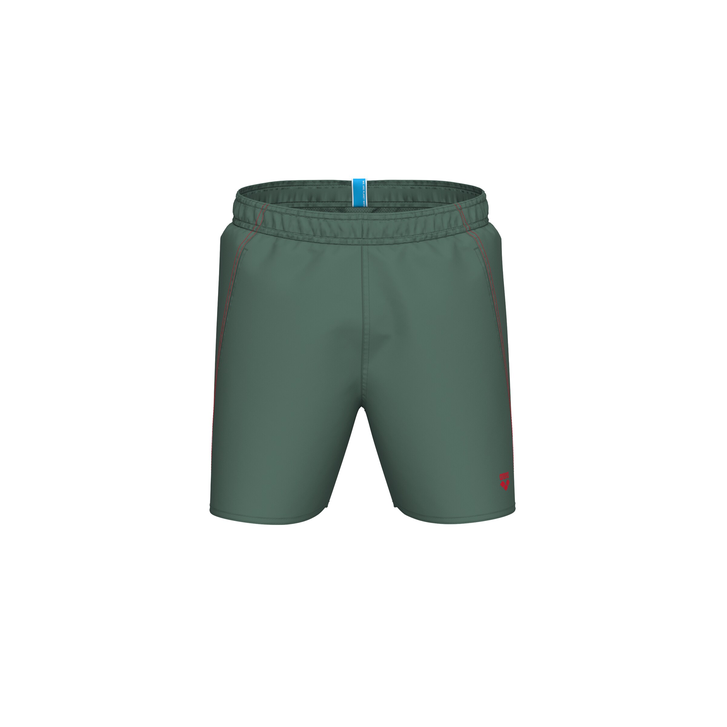 ARENA Swimming Trunks in Green: front