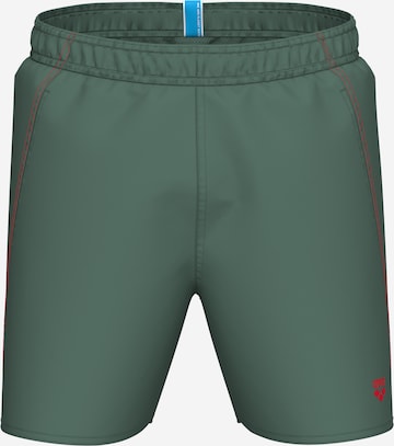 ARENA Swimming Trunks in Green: front