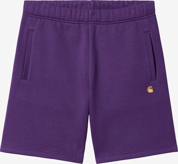 Carhartt WIP Regular Pants in Purple: front
